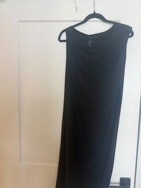 Norma Kamali Drop Shoulder Dress